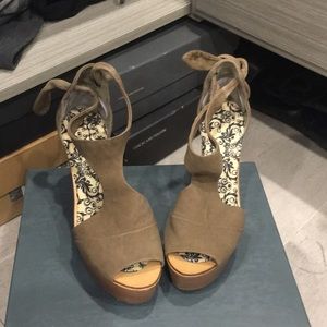 7 for all kind - Kristin peeptoe sandal